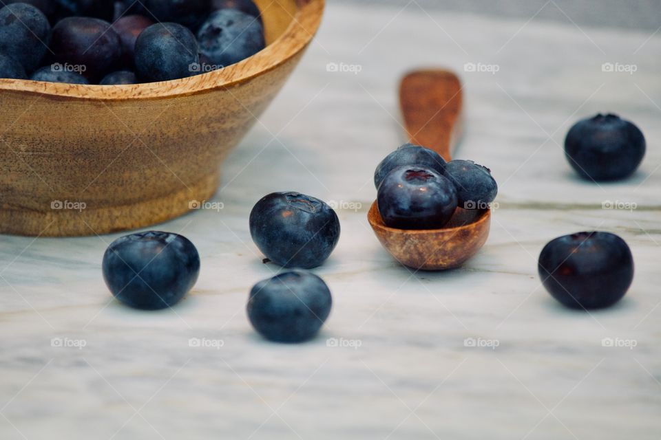 Blueberries from the garden