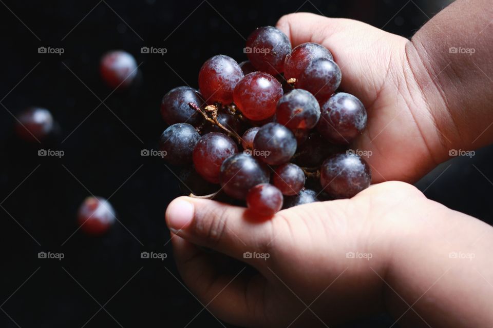 fresh grapes