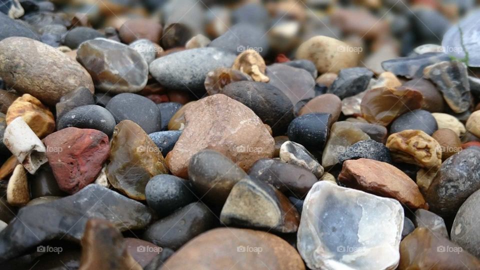 stones of Brighton beach
