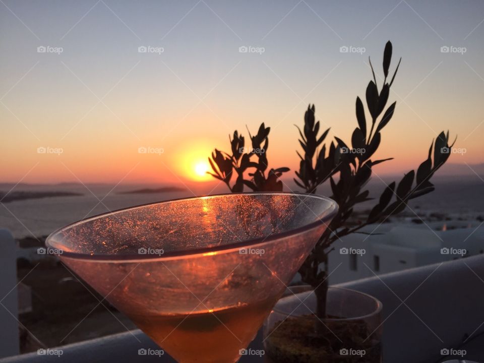 Martini sunrise