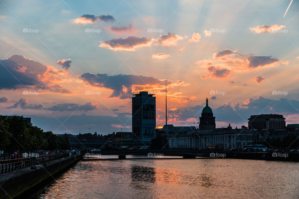 Sunset Dublin