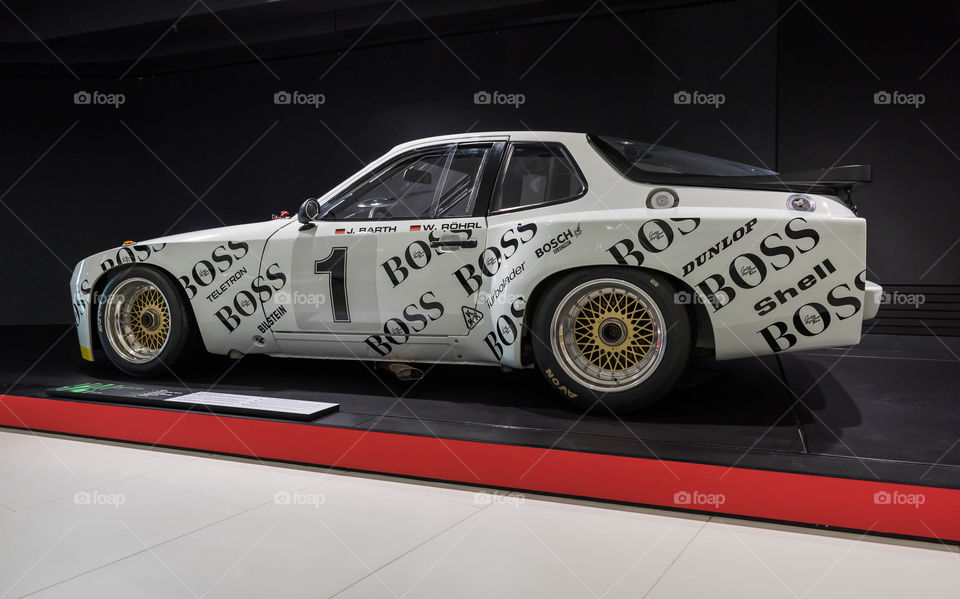 Porsche Museum in Stuttgart, Germany