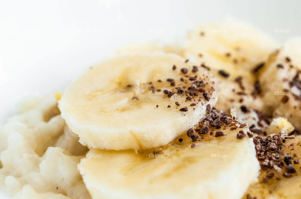 Banana witch chokolate