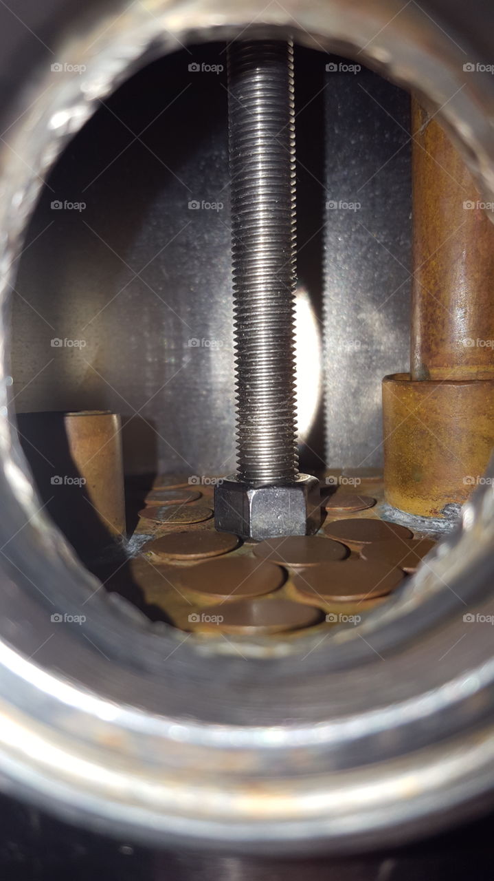 inside of a distillery valve