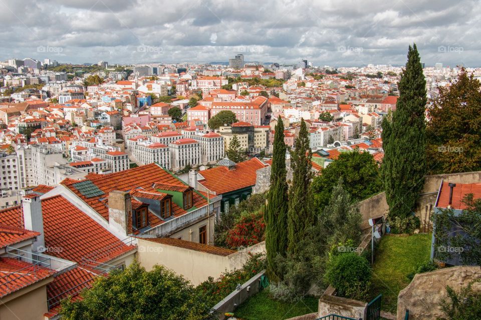 Lisbon skyline 