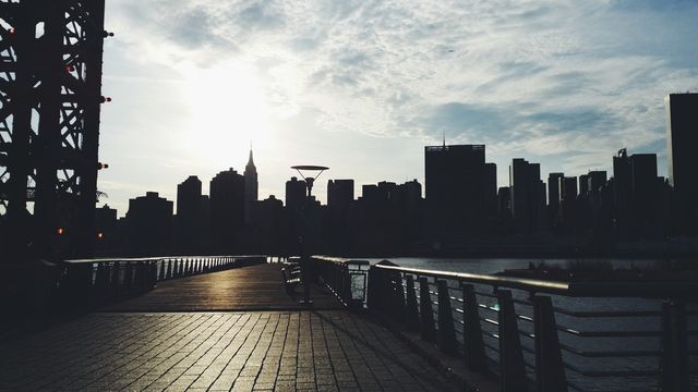 Manhattan sunset