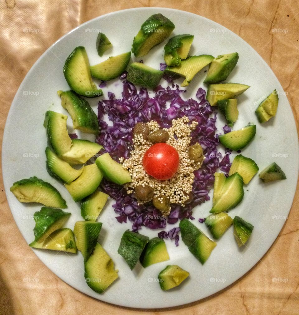 Avocado salad