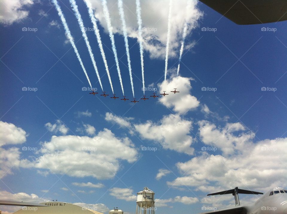 Formation in the sky