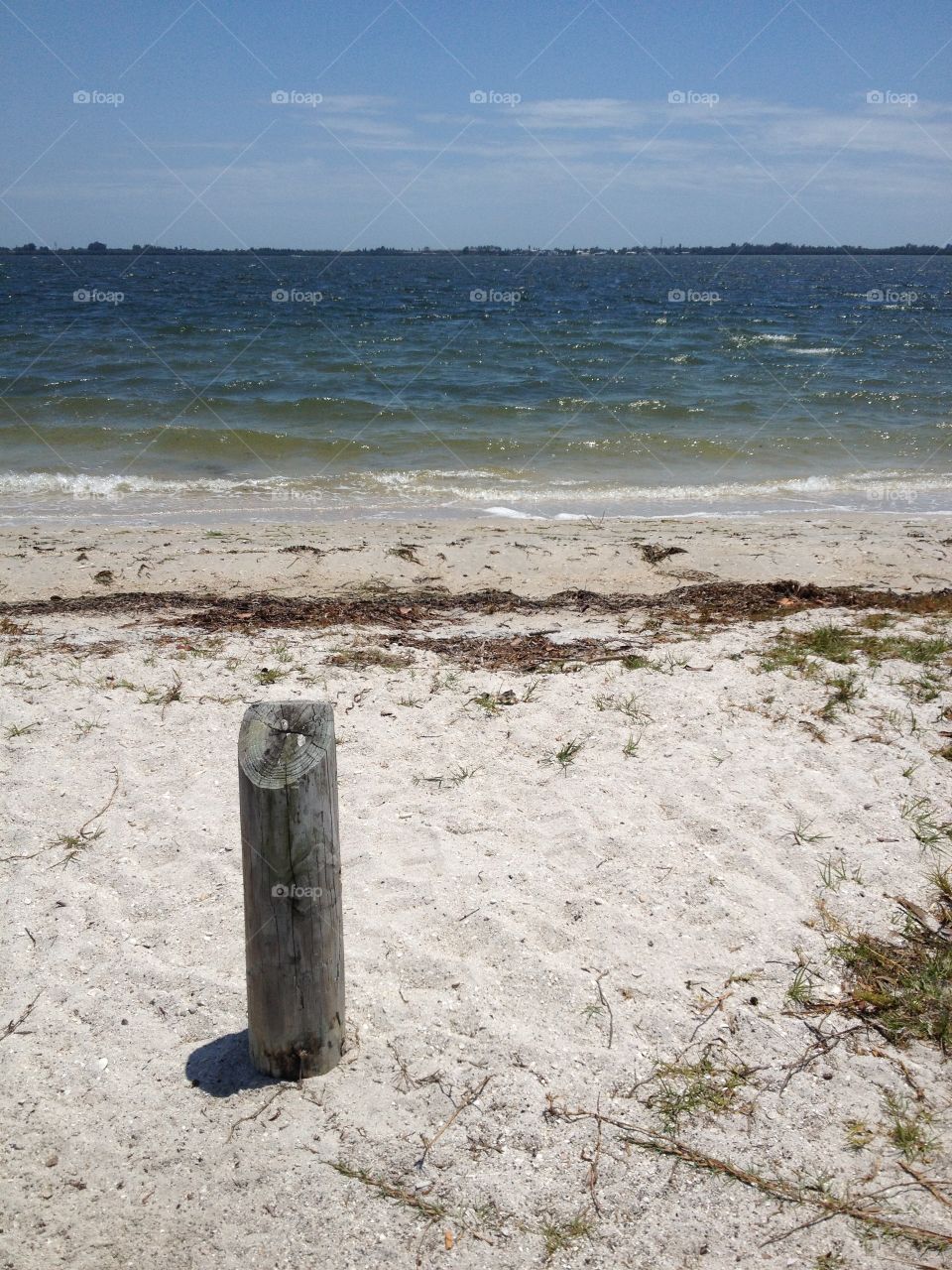 Beach post
