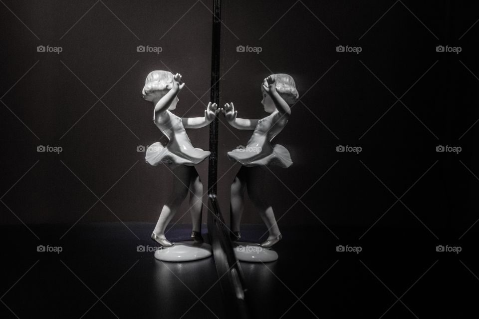 Ballerina reflection 