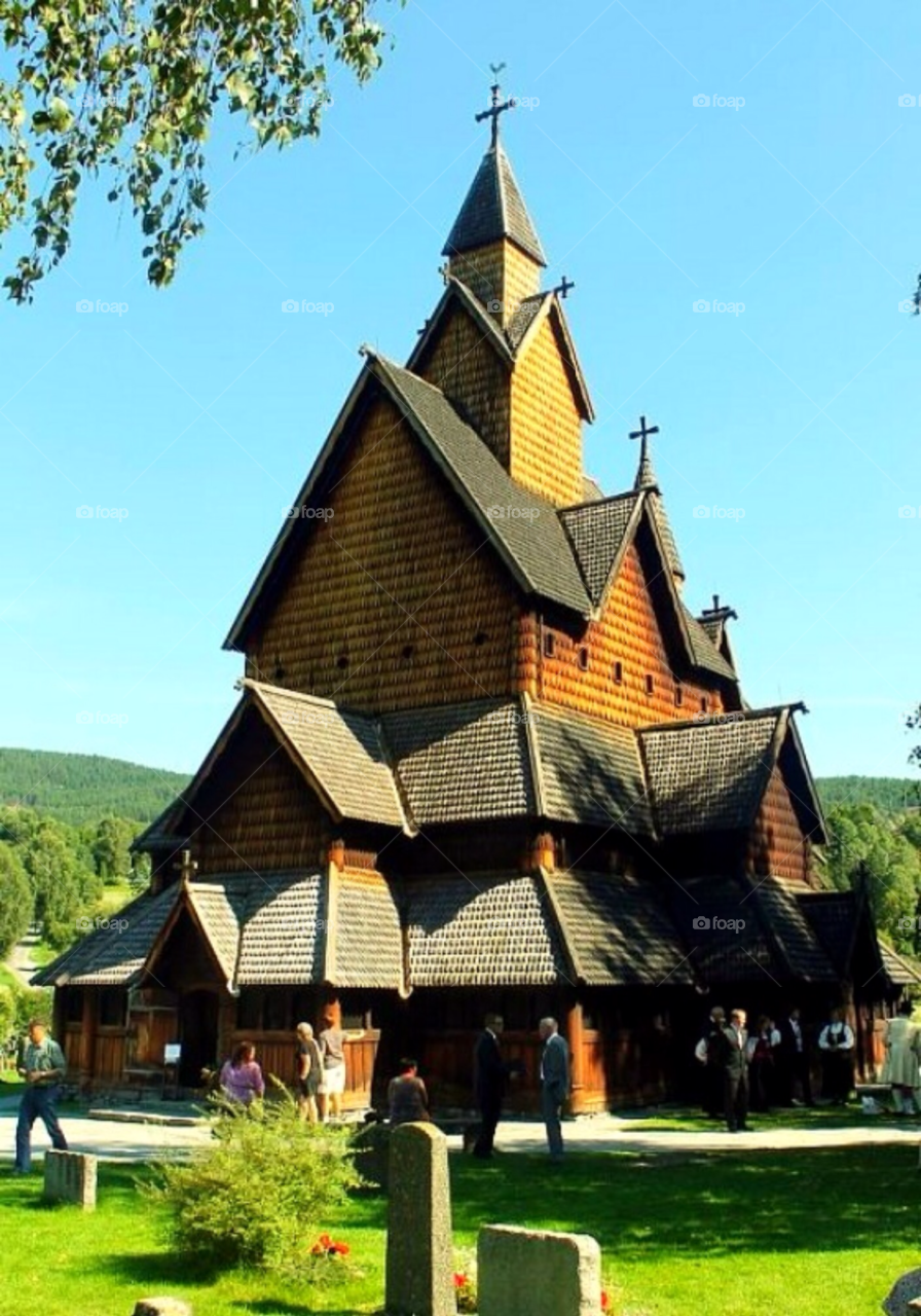 Norwegian church. Norwegian church stavkirke
