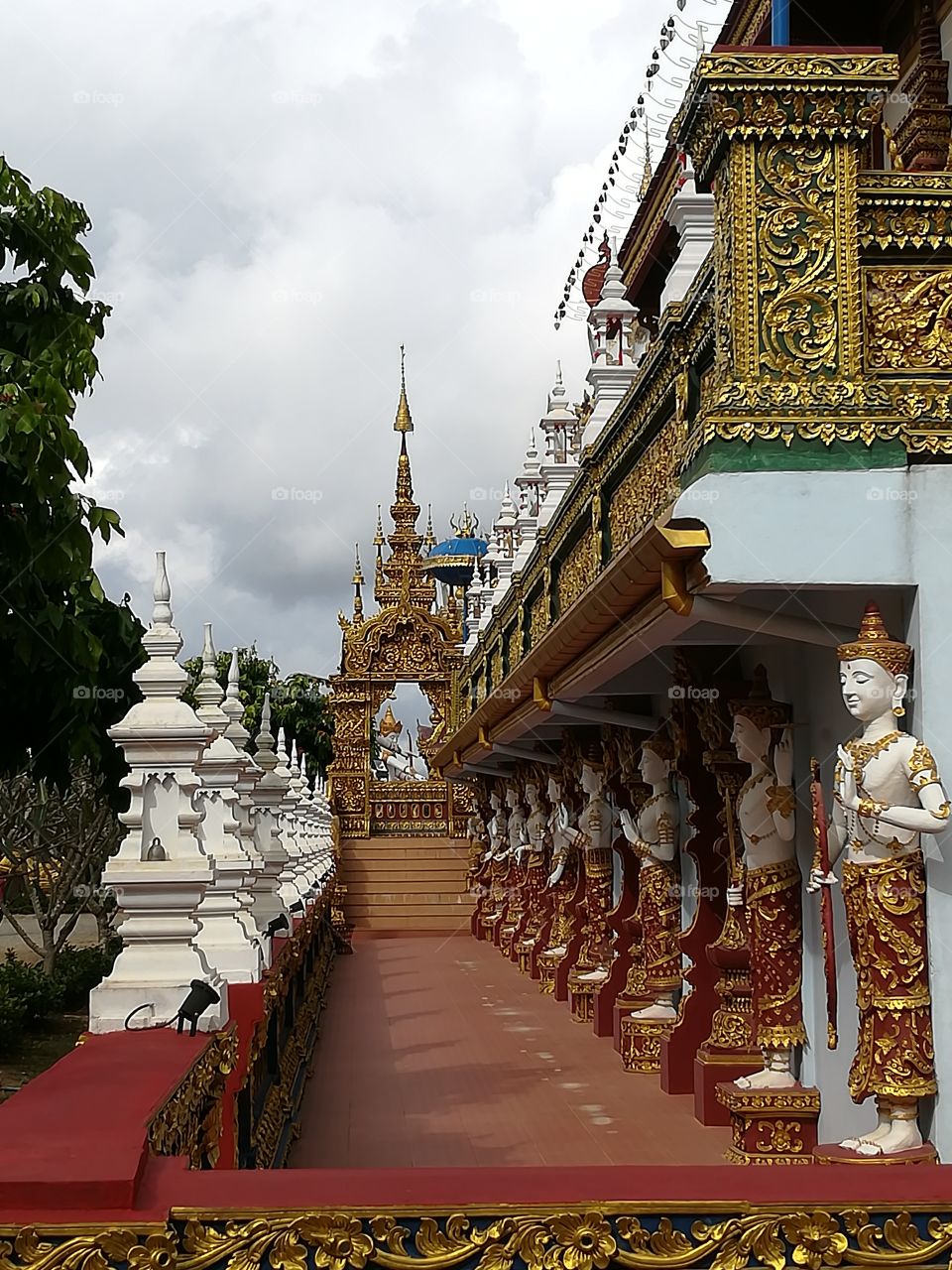 A corner in sangkaew temple