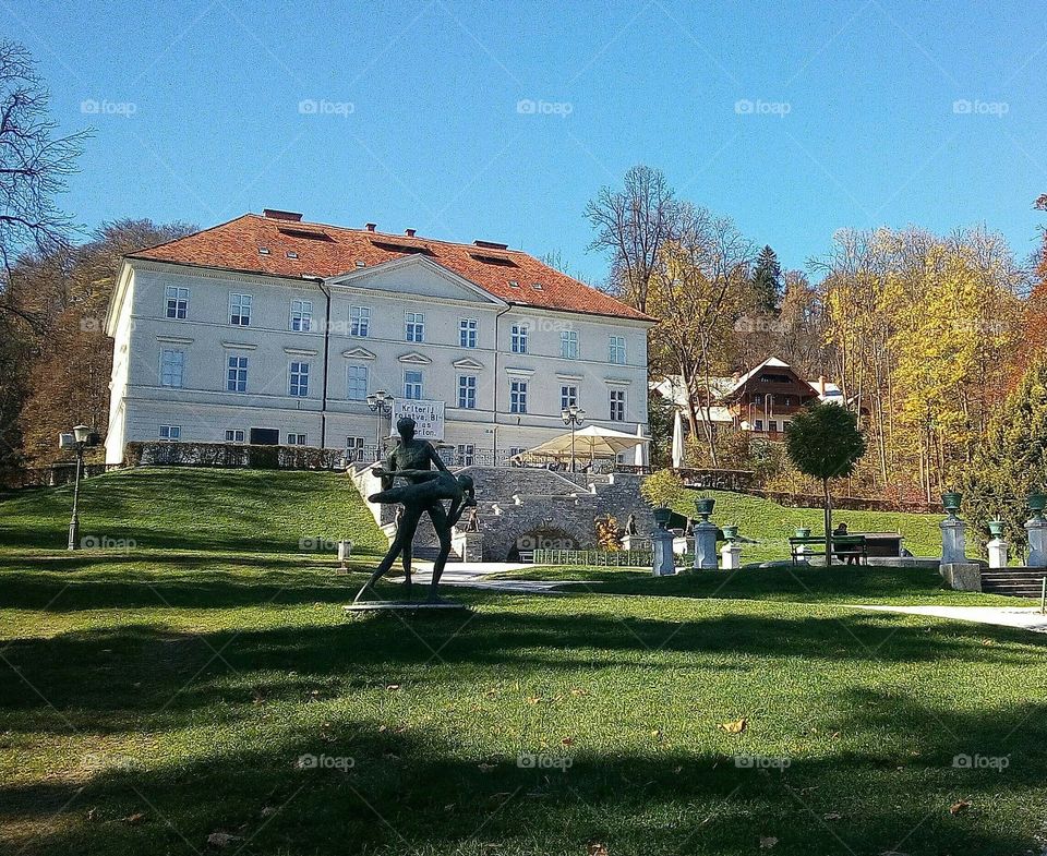 Tivoli Castle in Ljubljana
