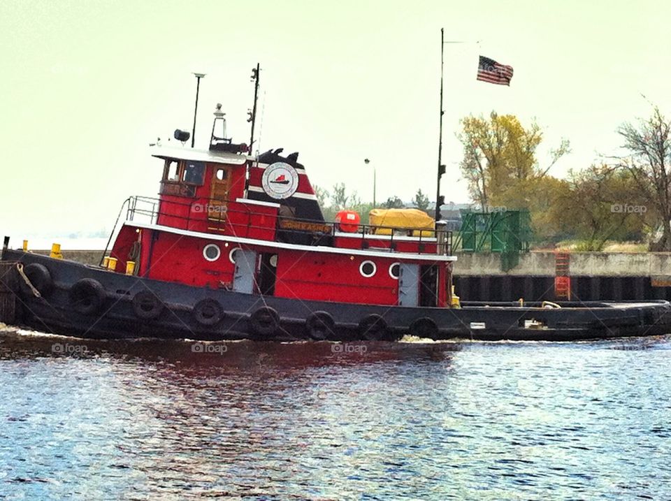 Little tugboat