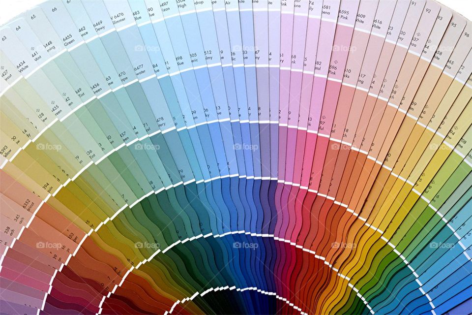 Pastel Paint Chart