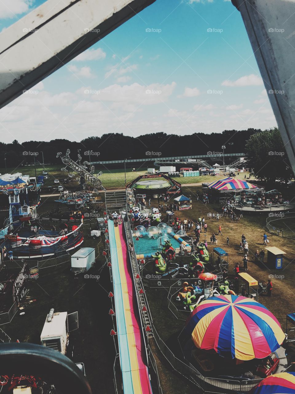 Summer at a fair
