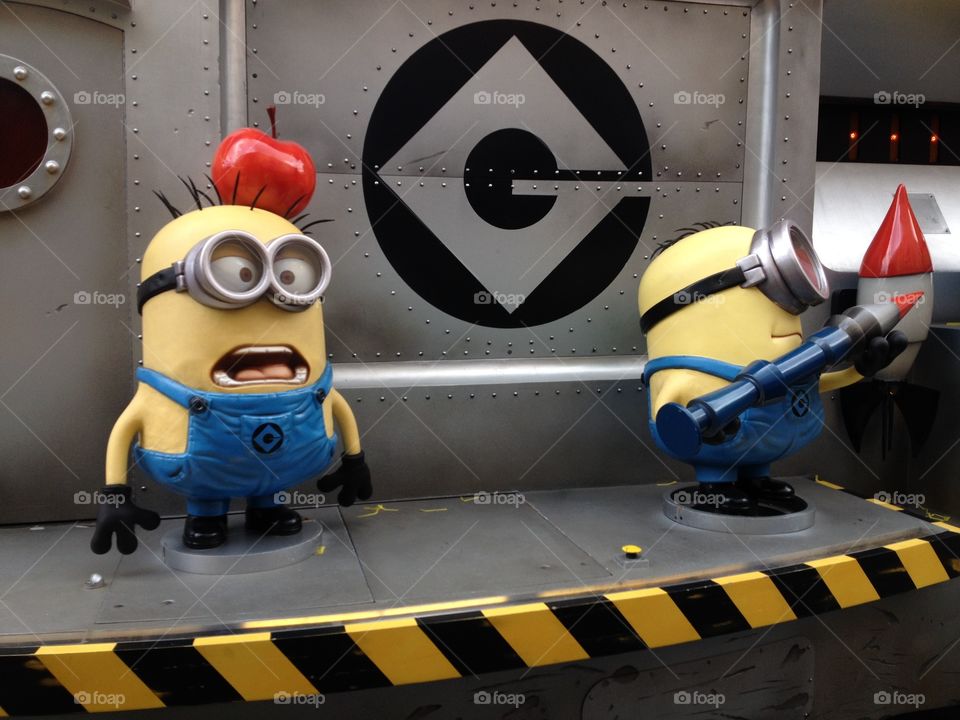 Minions. Universal Parade minions 