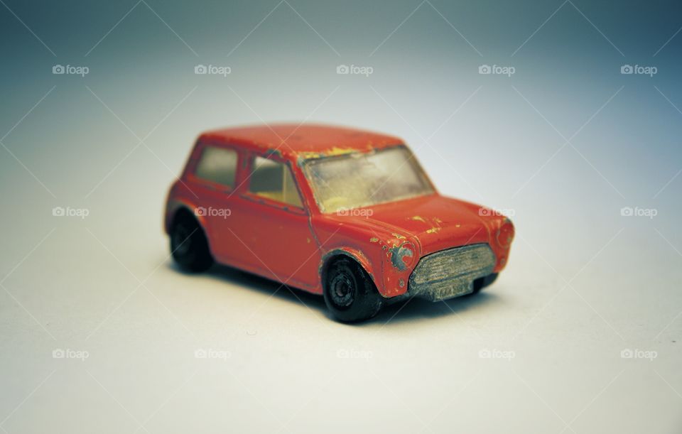 Red toy car
