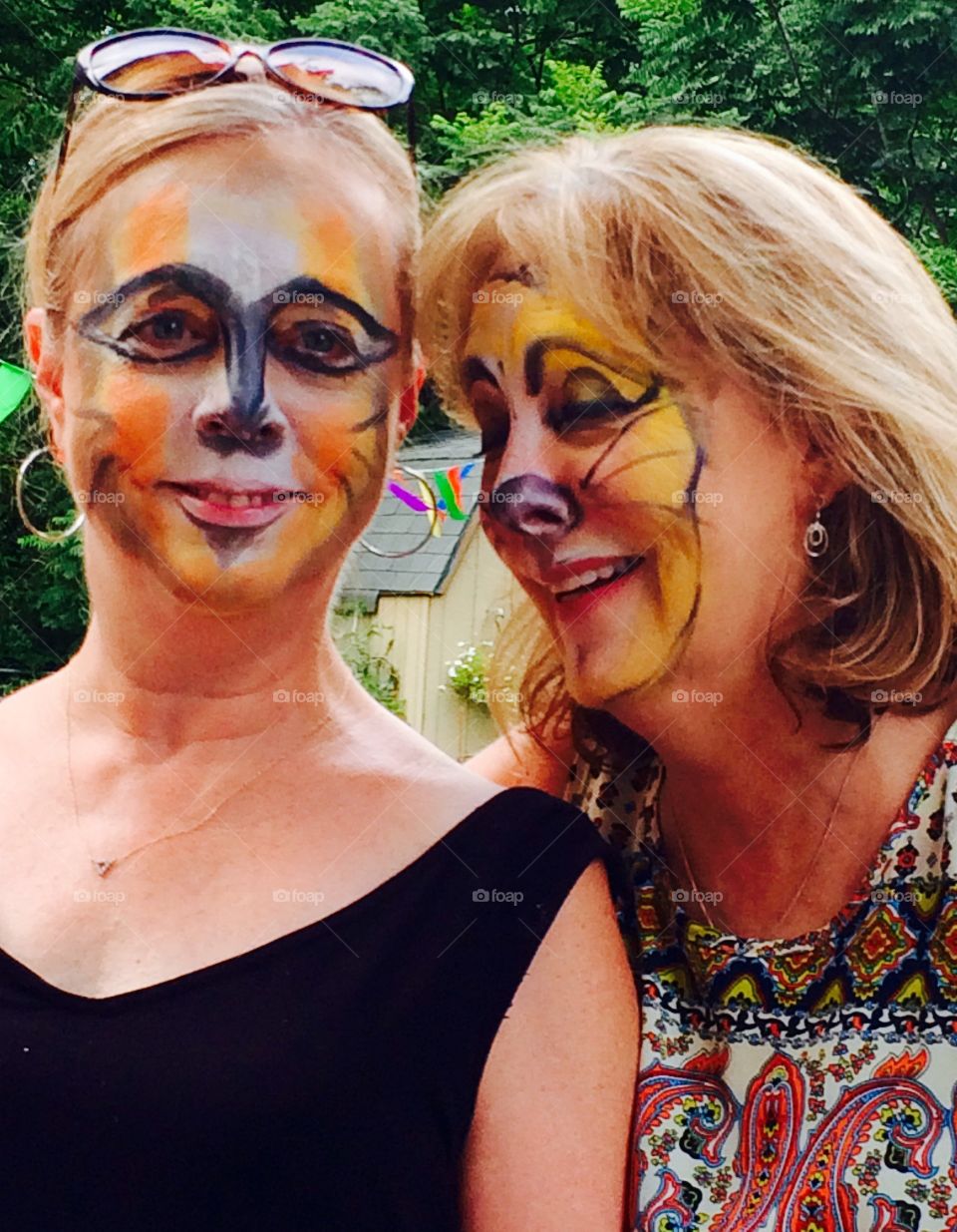 Twin Sister Face Painting