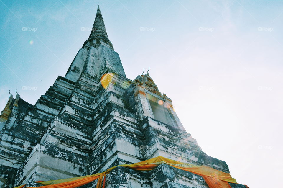 Thai architecture. Beauty of Thailand's history