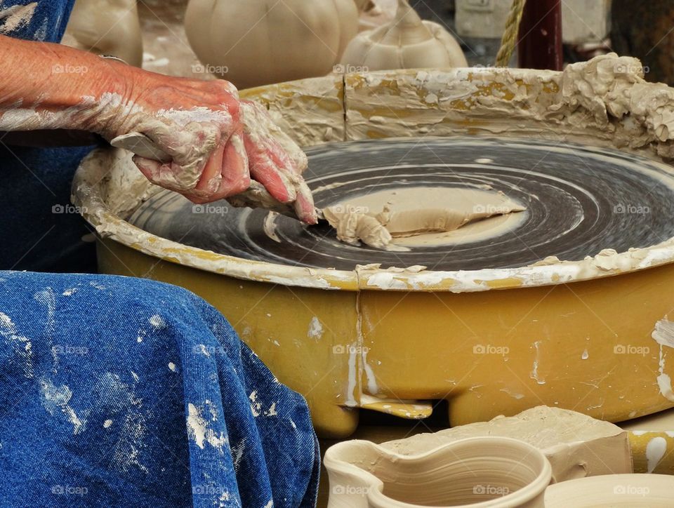 Pottery Spinning Wheel