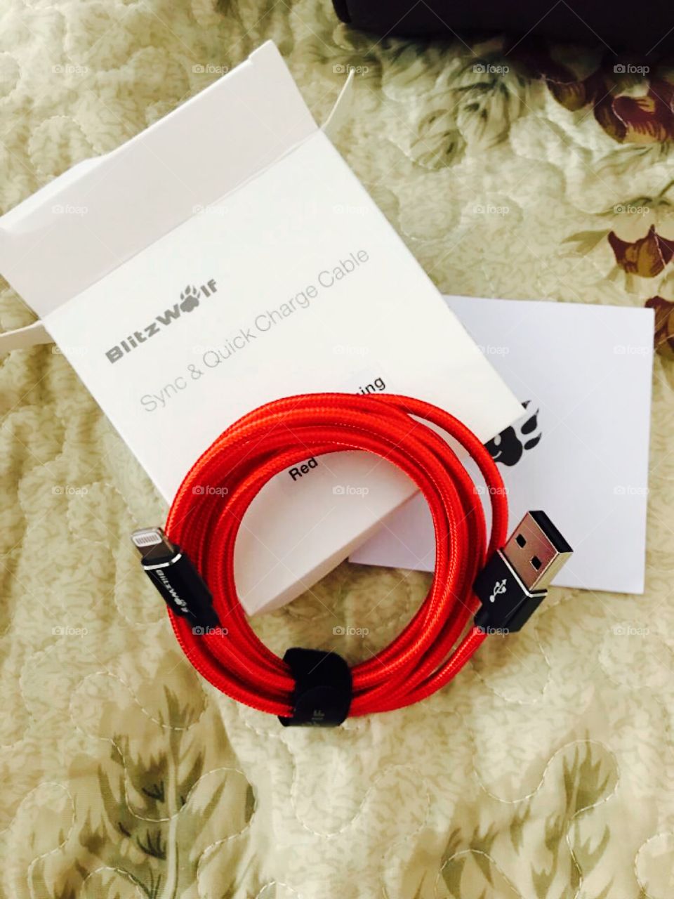 BlitzWolf MFI For iPhone USB Cable 1m 1.8m Mobile Phone Charger Charging Data Cable For iPhone 6 7 Plus For Ipad Lightning Cable.