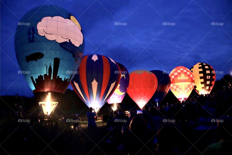 Hot air balloon festival