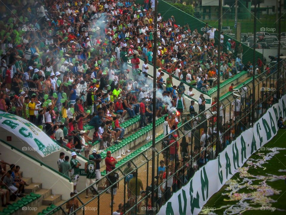 Torcida Twisted Estádio Bezerrão Gama DF Brazil