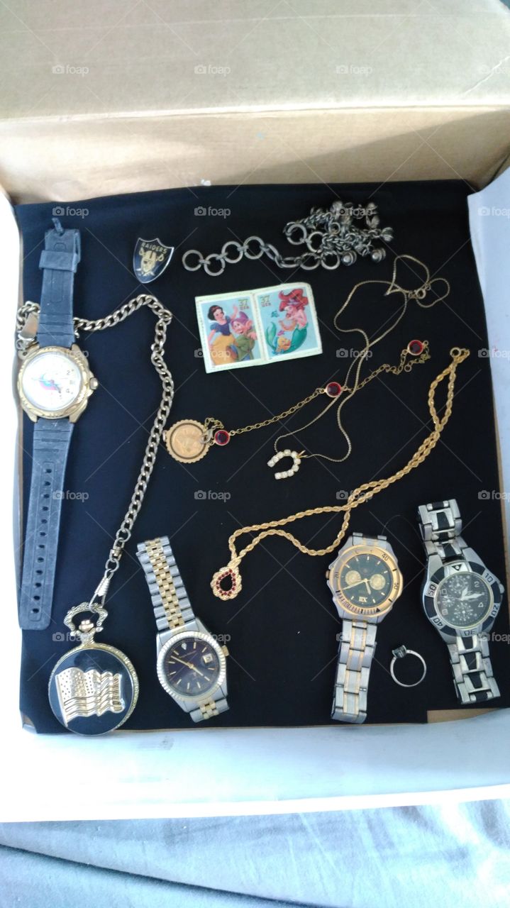 Jewelry, Chain, Clock, Bracelet, Fashion