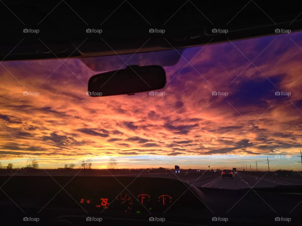 Sunset cap