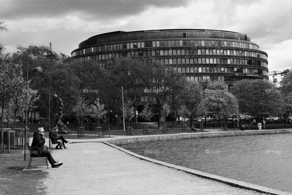 Circle house @ Hakaniemi, Helsinki , Finland