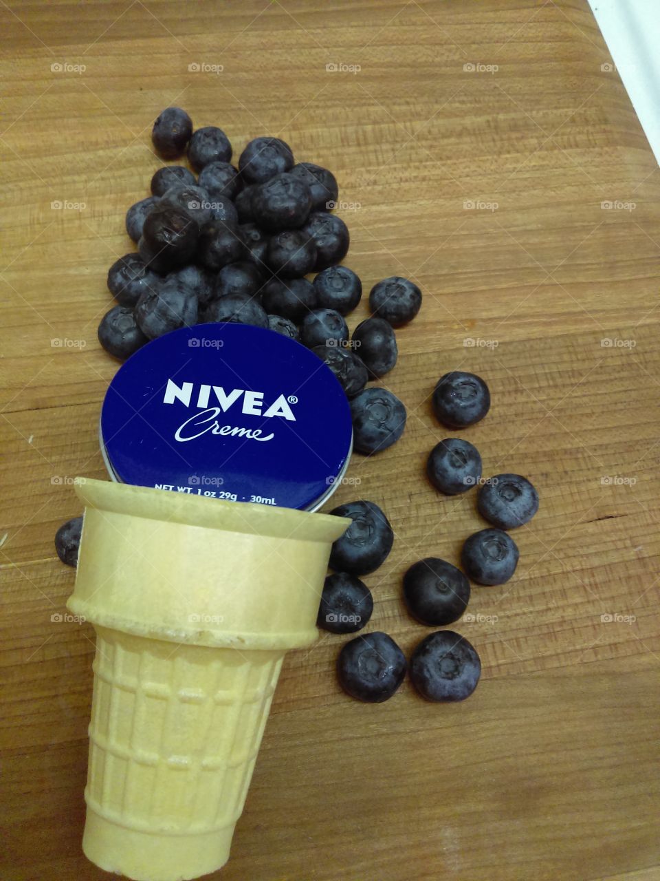 Blueberry Nivea Creme