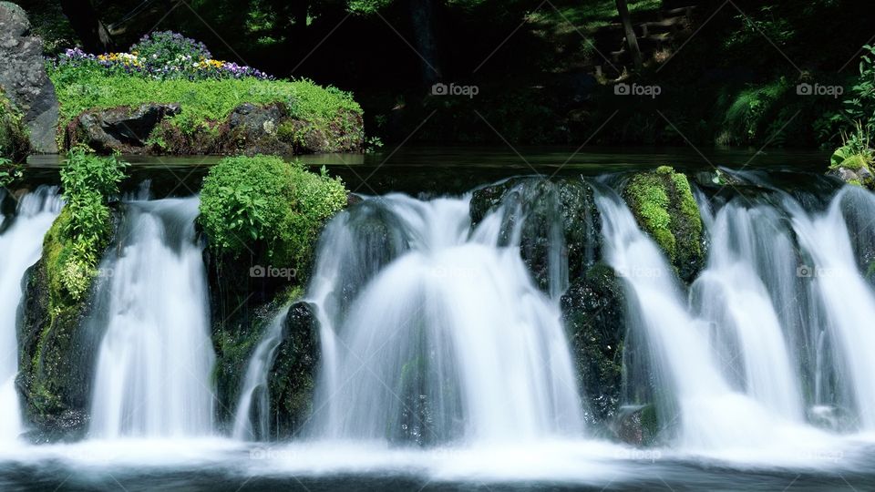 Waterfall, Water, No Person, Nature, River