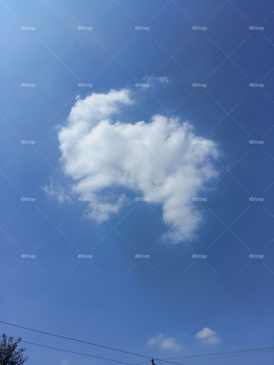 Amazing cloud formation.