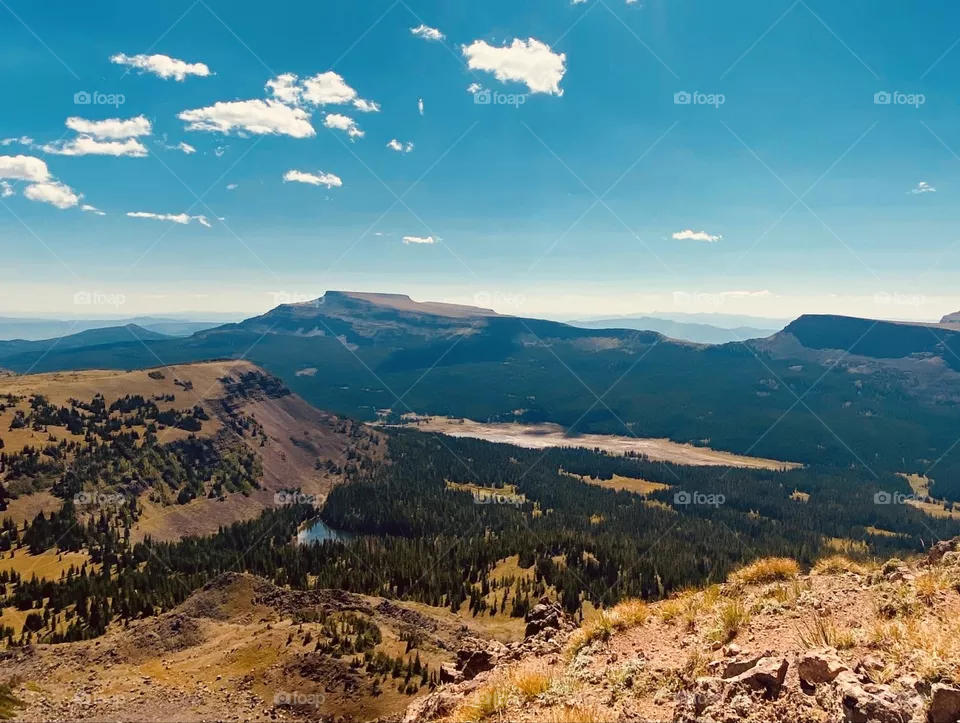 Flat tops view