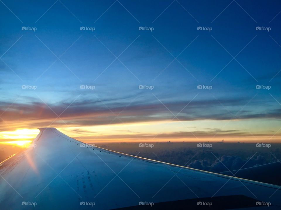 Sundown airplane