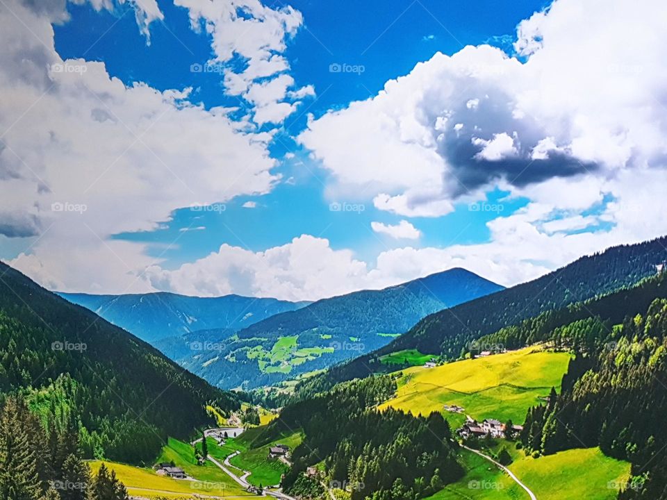 Landscape#mountains#sky#clouds