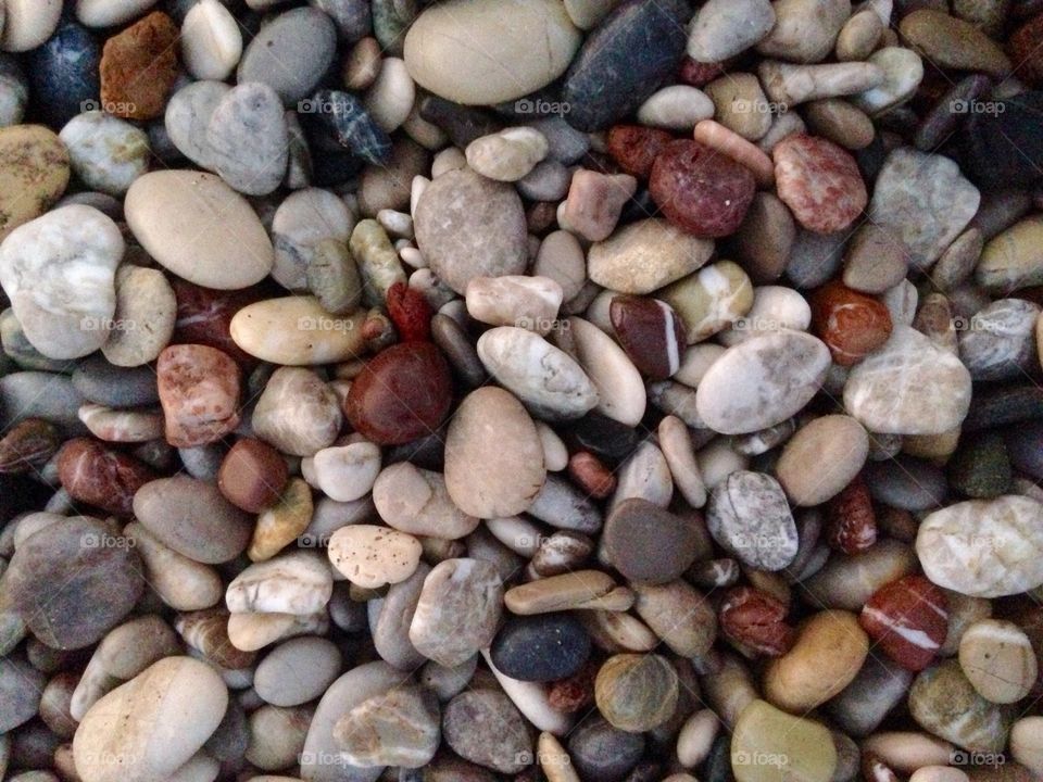 Rocks on a beach
