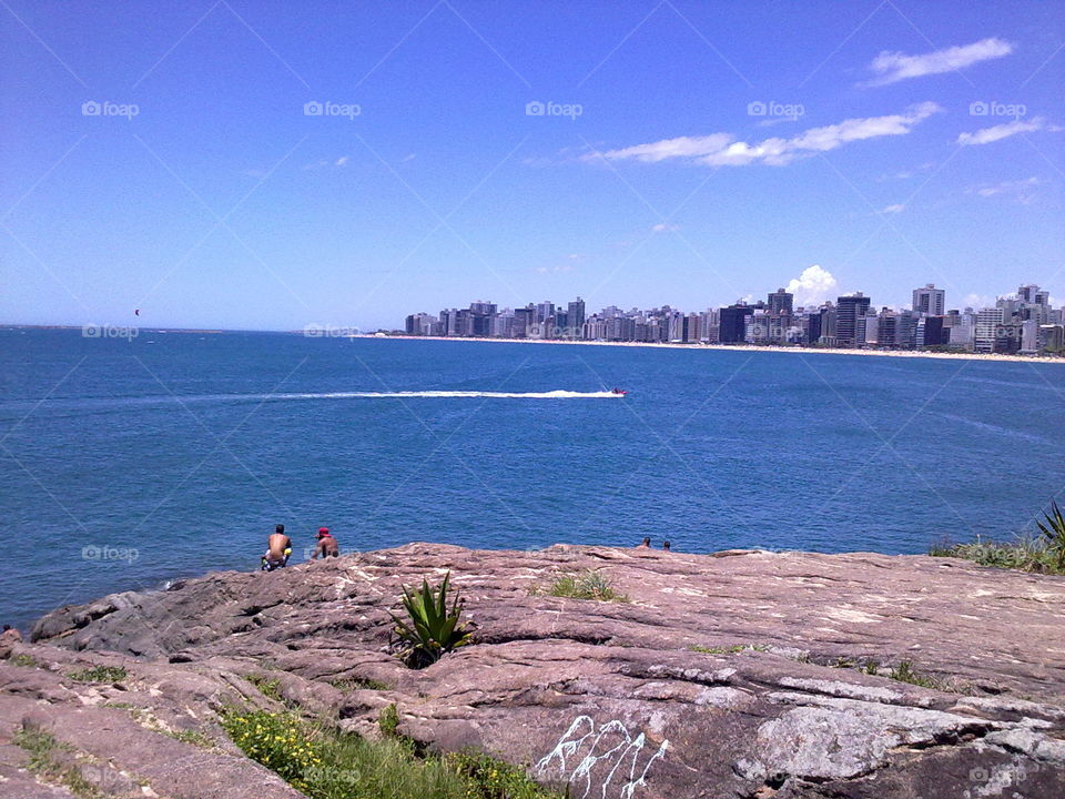 beach guarapari brazil