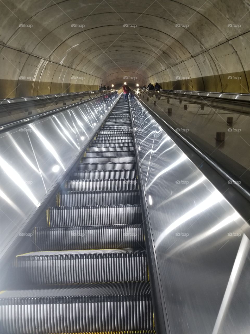 long way down to catch a train