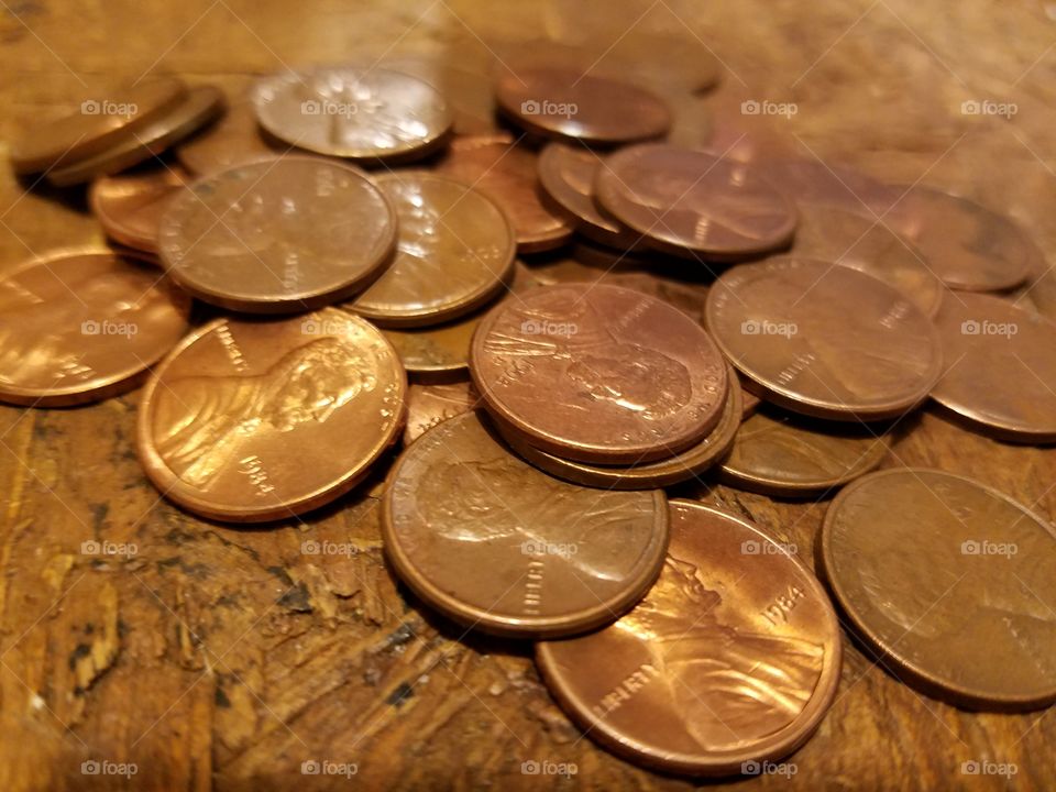 pennies