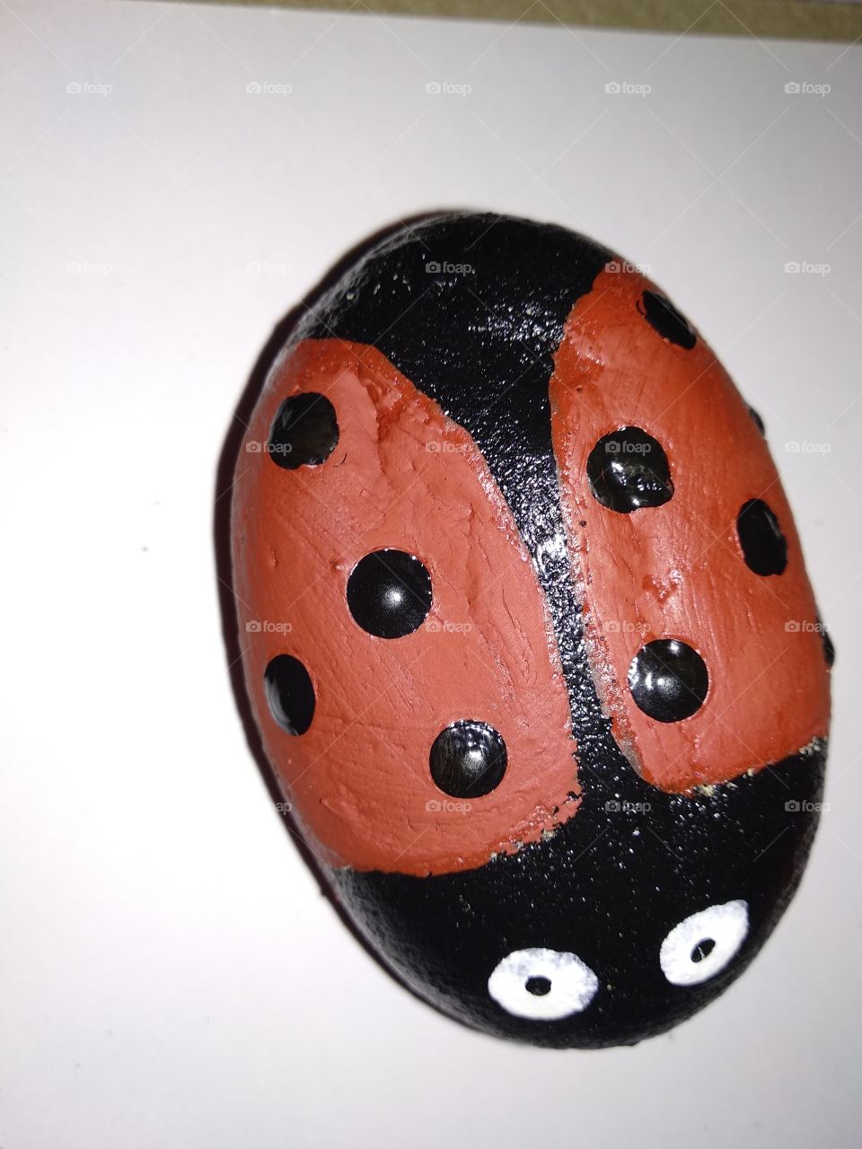 Paper weight..It's a Lady Bird on stone.
Be innovative enough to make something amazing like this.
Handmade stuff.