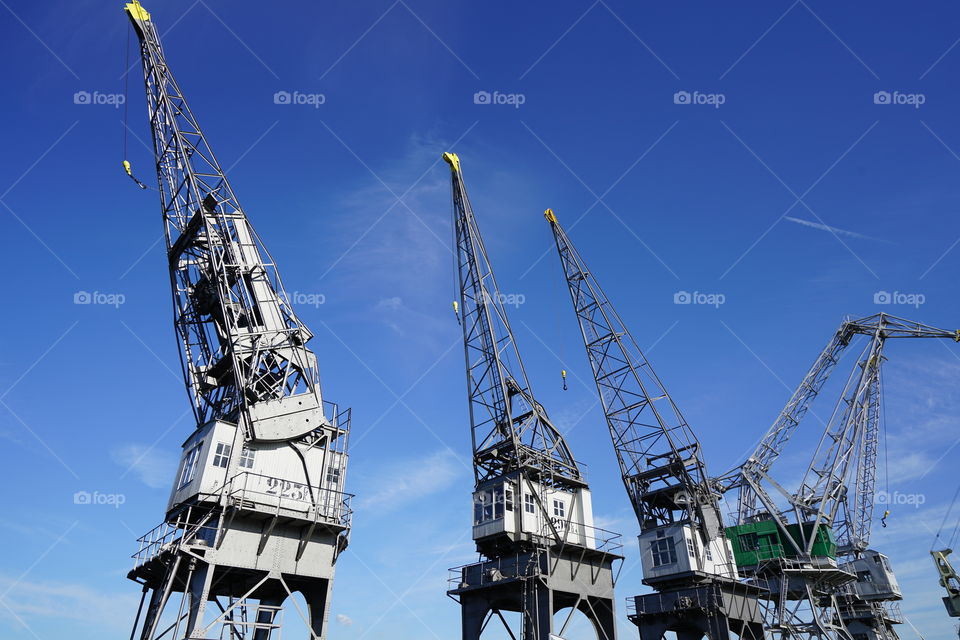 Old cranes