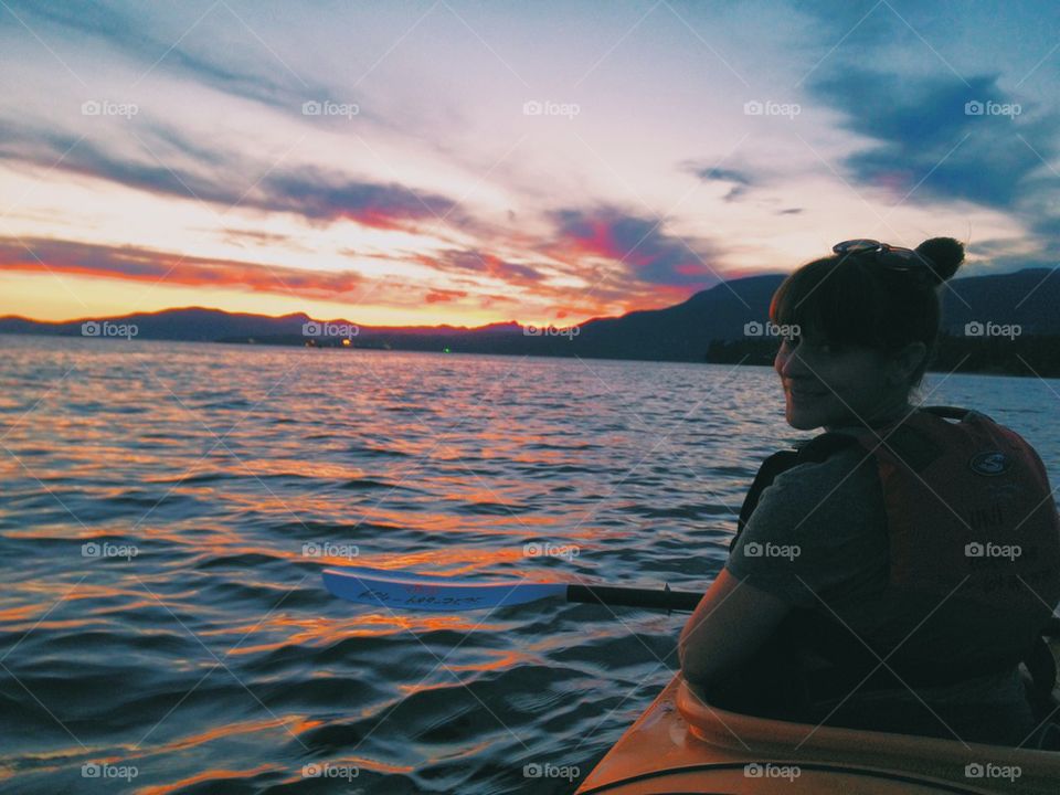 Sunset Kayaking