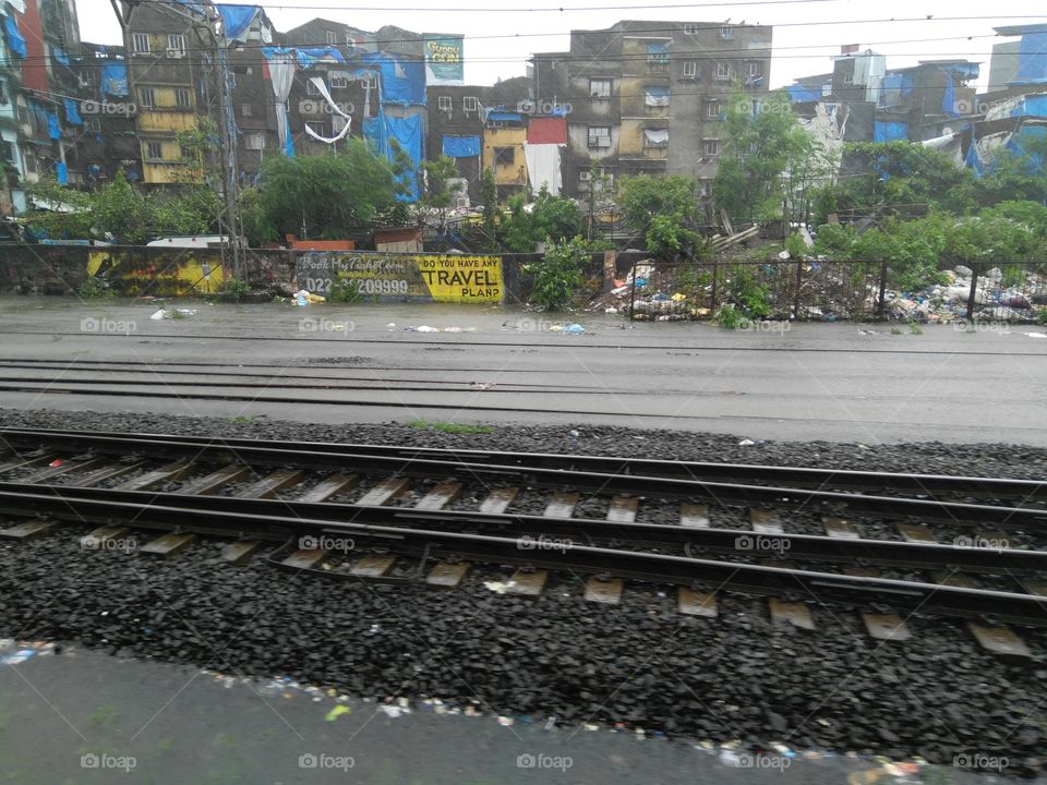 Mumbai city flooded