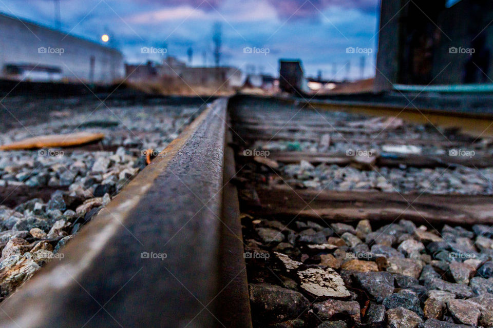 sky clouds rails dust by mike.bliss.444