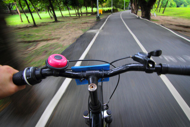 Motion of bicycle