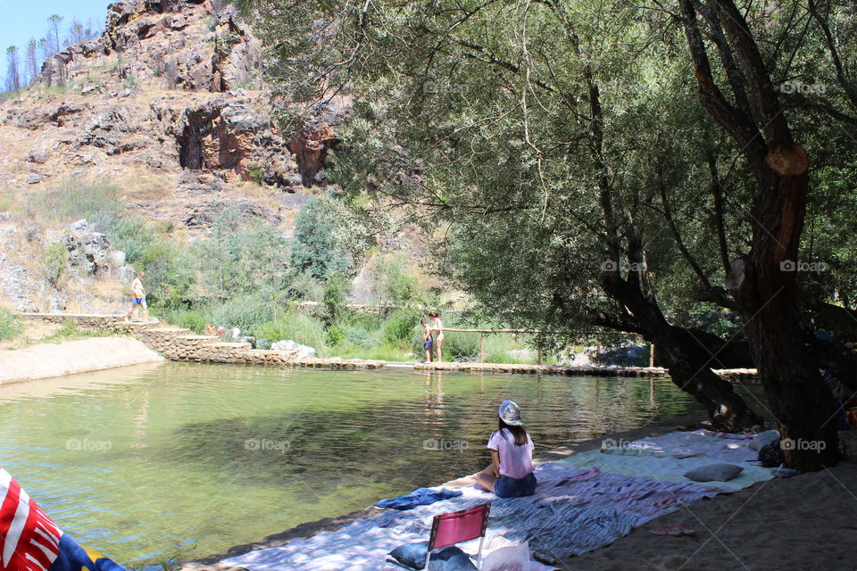 Picnic by the river 