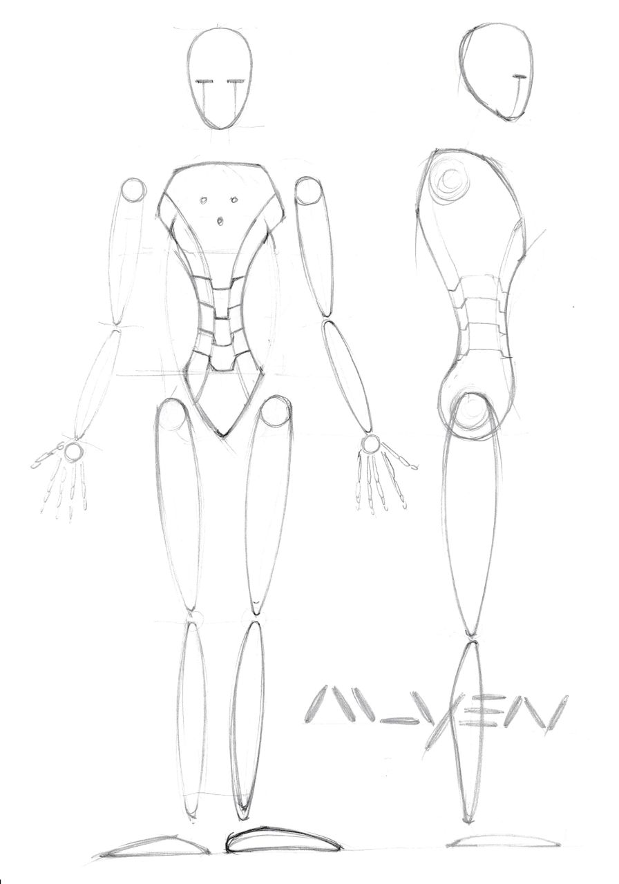 concept artwork alien robot