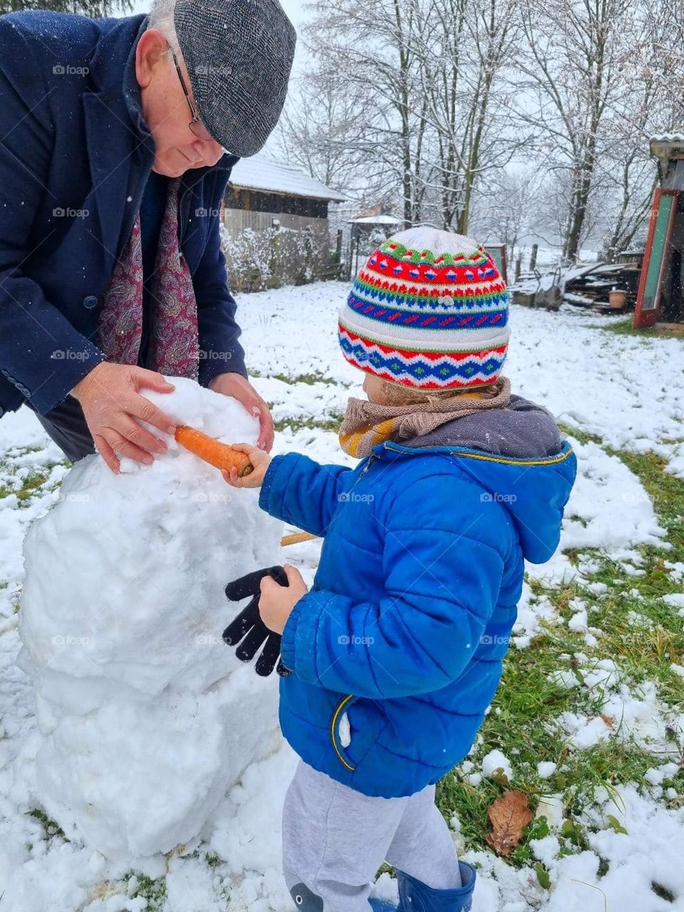 grandfather is here to help